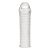 Текстурированная насадка на пенис Clear Textured Penis Enhancing Sleeve Extension - 16,5 см. - BlueLine - в Брянске купить с доставкой