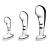 Набор из 3 стальных стимуляторов простаты Stainless Steel P-spot Training Set - b-Vibe - в Брянске купить с доставкой