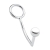 Кольцо на пенис с анальным стимулятором Stainless Steel Anal Hook   Cock Ring - BlueLine - в Брянске купить с доставкой