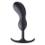 Черный массажер простаты с утяжелителями Premium Silicone Weighted Prostate Plug Large - 18,8 см. - XR Brands - в Брянске купить с доставкой