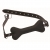 Черный кляп в форме косточки Hound Adjustable Dog Bone Gag - XR Brands - купить с доставкой в Брянске