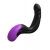 Черно-фиолетовый вибромассажёр простаты Hyper-Pulse P-Spot Massager - Pipedream - в Брянске купить с доставкой