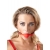 Силиконовый кляп-шар на чёрных ремешках Red Gag silicone - Orion - купить с доставкой в Брянске