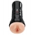 Телесный мастурбатор-вагина в черной колбе Super Luscious Lips XXL - Pipedream - в Брянске купить с доставкой