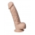Телесный фаллоимитатор на присоске Real Skin Model 1 - 21 см. - Adrien Lastic
