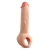 Телесная насадка-удлинитель Thrive 8.75 Inch Realistic Penis Extender Sleeve - 22,2 см. - Blush Novelties - в Брянске купить с доставкой