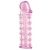 Гелевая розовая насадка на фаллос с шипами - 12 см. - Toyfa Basic - в Брянске купить с доставкой Гелевая розовая насадка на фаллос с шипами - 12 см. - Toyfa Basic - в Брянске купить с доставкой