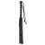 Чёрная мини-плеть из резины Rubber Mini Whip - 22 см. - Blush Novelties - купить с доставкой в Брянске