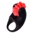 Чёрно-красное эрекционное виброкольцо Erotist - Erotist Adult Toys - в Брянске купить с доставкой