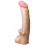 Телесная насадка REAL Standard с усиками на основании - 19 см. - LOVETOY (А-Полимер) - купить с доставкой в Брянске