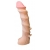Насадка REAL Standard со спиралевидным узором - 19 см. - LOVETOY (А-Полимер) - купить с доставкой в Брянске