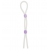 Прозрачное эрекционное кольцо-лассо SILICONE LASSO COCK RING DUAL BEADS - NMC - в Брянске купить с доставкой