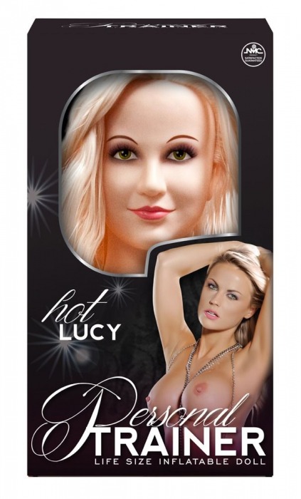 Надувная кукла с вибрацией и 2 любовными отверстиями Hot Lucy Lifesize Love Doll - NMC - в Брянске купить с доставкой