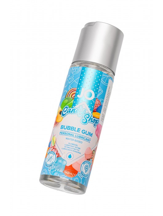 Смазка на водной основе Candy Shop Bubblegum с ароматом жвачки - 60 мл. - System JO - купить с доставкой в Брянске