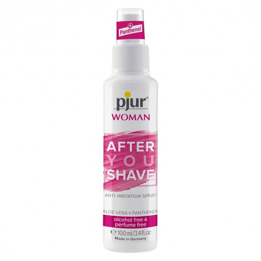 Спрей после бритья pjur WOMAN After You Shave Spray - 100 мл. - Pjur - купить с доставкой в Брянске