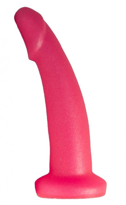 Розовый плаг-массажёр для простаты - 13,5 см. - LOVETOY (А-Полимер) - в Брянске купить с доставкой