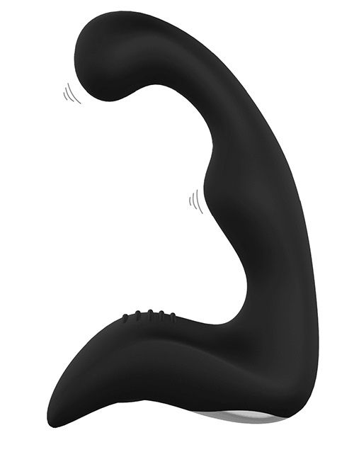 Чёрный перезаряжаемый массажёр простаты BOOTY PLEASER - Dream Toys - в Брянске купить с доставкой