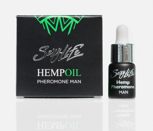 Мужские духи с феромонами Sexy Life HEMPOIL man - 5 мл. -  - Магазин феромонов в Брянске