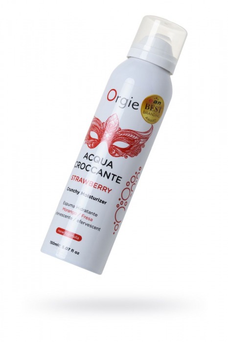 Шипучая увлажняющая пена для чувственного массажа Orgie Acqua Croccante - 150 мл. - ORGIE - купить с доставкой в Брянске