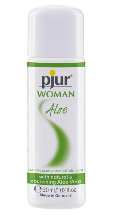 Лубрикант на водной основе pjur WOMAN Aloe - 30 мл. - Pjur - купить с доставкой в Брянске