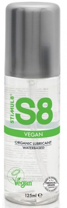 Веганский лубрикант на водной основе S8 Vegan Lube - 125 мл. - Stimul8 - купить с доставкой в Брянске