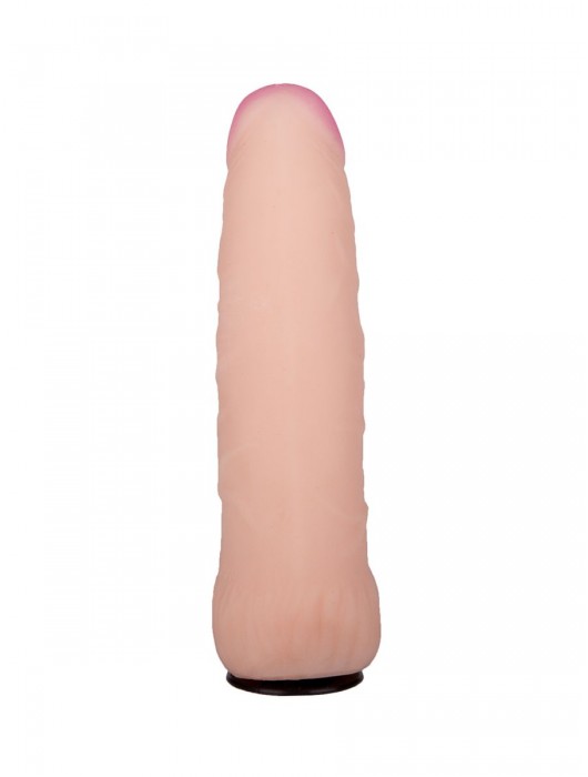 Черный пояс-трусики с двумя насадками  Экзотик-Sara  - 16,5 и 11 см. - LOVETOY (А-Полимер) - купить с доставкой в Брянске