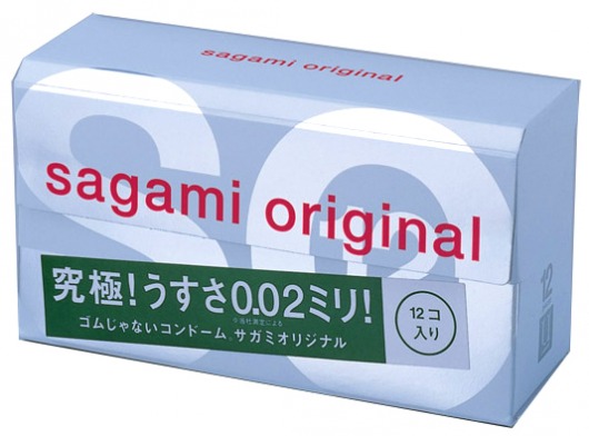 Ультратонкие презервативы Sagami Original - 12 шт. - Sagami - купить с доставкой в Брянске