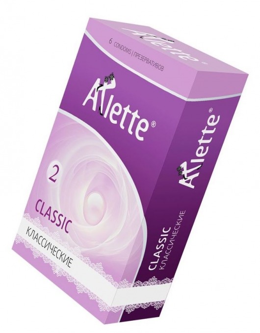 Классические презервативы Arlette Classic - 6 шт. - Arlette - купить с доставкой в Брянске