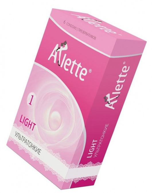 Ультратонкие презервативы Arlette Light - 6 шт. - Arlette - купить с доставкой в Брянске