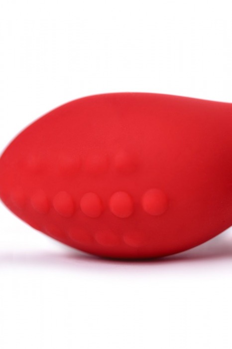 Красный силиконовый вибростимулятор простаты Proman - 12,5 см. - ToyFa - в Брянске купить с доставкой