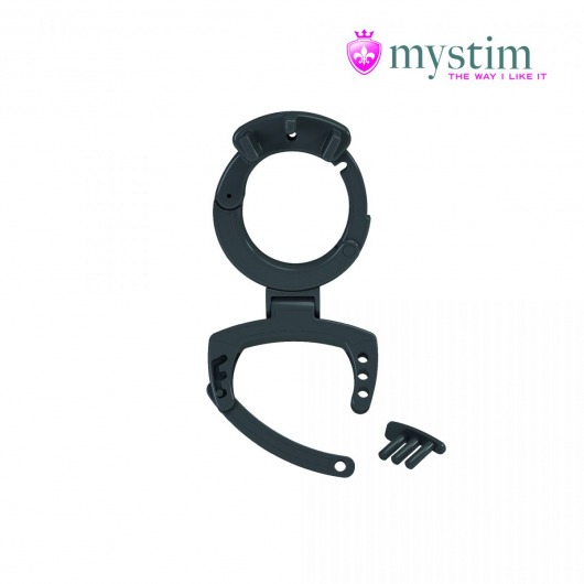 Пояс верности с электростимуляцией Pubic Enemy No 3 - MyStim - купить с доставкой в Брянске