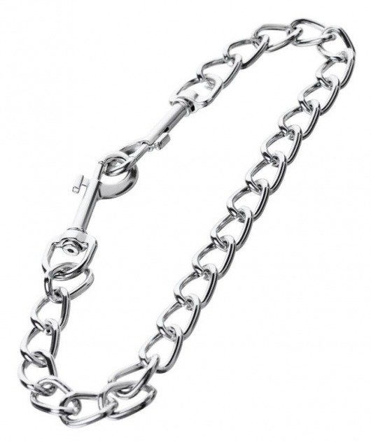 Серебристая соединительная цепочка с двумя карабинами - ToyFa - купить с доставкой в Брянске