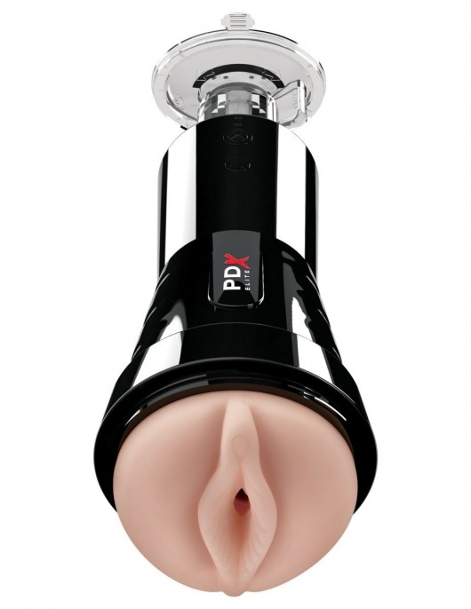 Телесный вибромастурбатор-вагина Cock Compressor Vibrating Stroker - Pipedream - в Брянске купить с доставкой