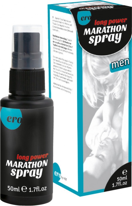 Пролонгирующий спрей для мужчин Long Power Marathon Spray - 50 мл. - Ero - купить с доставкой в Брянске