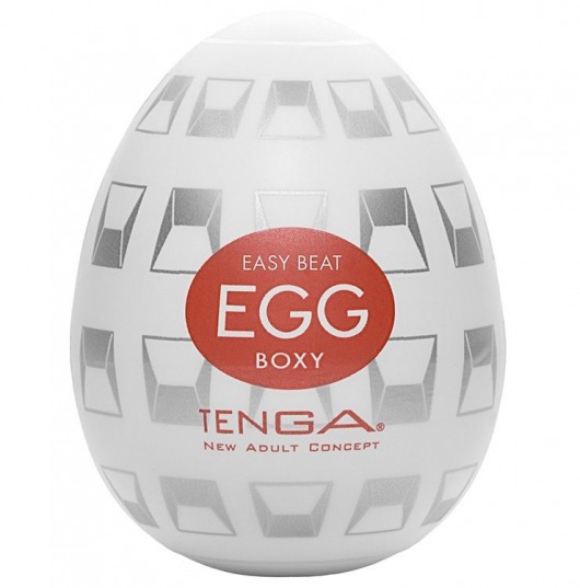 Мастурбатор-яйцо EGG Boxy - Tenga - в Брянске купить с доставкой