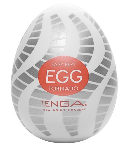 Мастурбатор-яйцо EGG Tornado - Tenga - в Брянске купить с доставкой