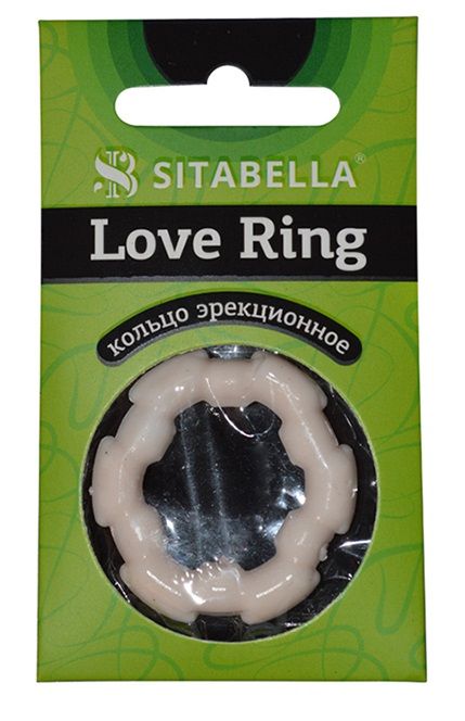 Фигурное эрекционное кольцо из киберкожи - Sitabella - в Брянске купить с доставкой