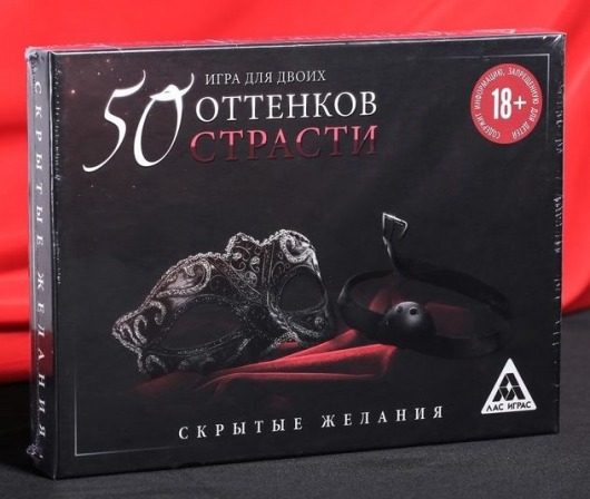 Игра для двоих  50 оттенков страсти. Скрытые желания - Сима-Ленд - купить с доставкой в Брянске