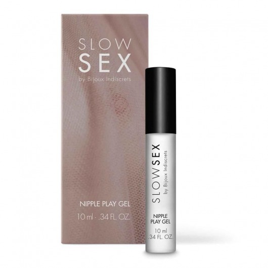 Возбуждающий гель для сосков Slow Sex Nipple Play Gel - 10 мл. - Bijoux Indiscrets - купить с доставкой в Брянске