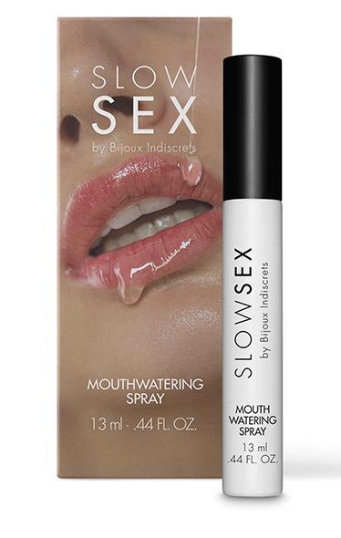 Спрей для усиления слюноотделения Slow Sex Mouthwatering Spray - 13 мл. - Bijoux Indiscrets - купить с доставкой в Брянске