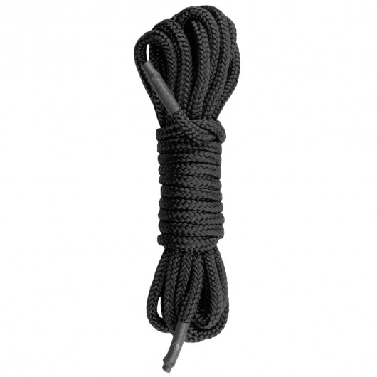 Черная веревка для бондажа Easytoys Bondage Rope - 5 м. - Easy toys - купить с доставкой в Брянске