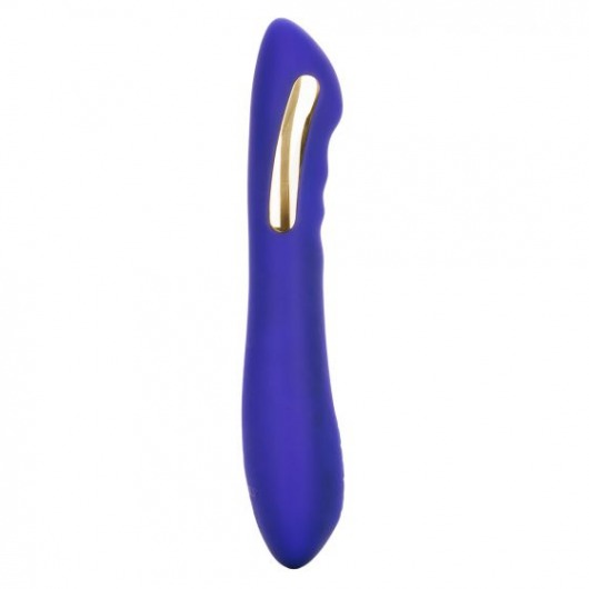 Фиолетовый вибратор с электростимуляцией Intimate E-Stimulator Petite Wand - 18,5 см. - California Exotic Novelties - купить с доставкой в Брянске