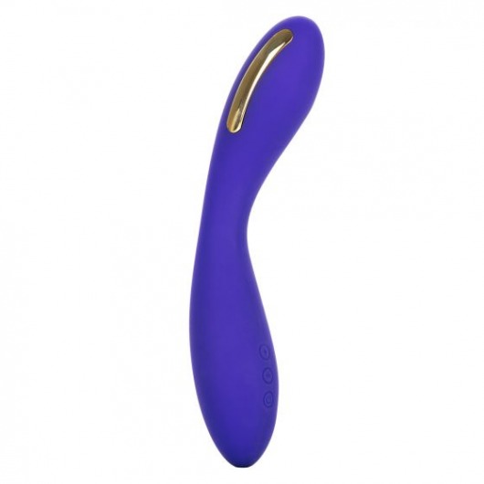 Фиолетовый вибратор с электростимуляцией Intimate E-Stimulator Wand - 21,5 см. - California Exotic Novelties - купить с доставкой в Брянске