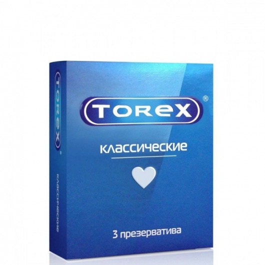 Гладкие презервативы Torex  Классические  - 3 шт. - Torex - купить с доставкой в Брянске