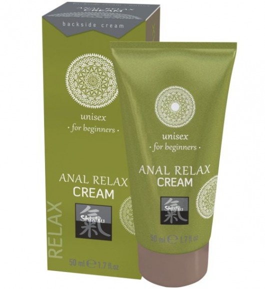 Анальный крем Anal Relax Cream - 50 мл. - Shiatsu - купить с доставкой в Брянске