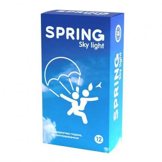 Ультратонкие презервативы SPRING SKY LIGHT - 12 шт. - SPRING - купить с доставкой в Брянске