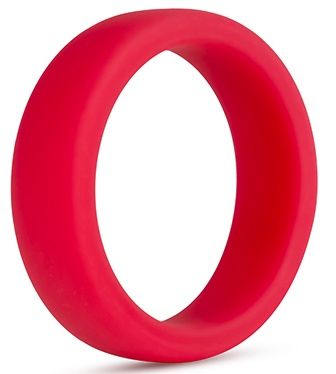 Красное эрекционное кольцо Silicone Go Pro Cock Ring - Blush Novelties - в Брянске купить с доставкой