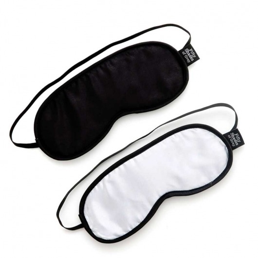 Набор из двух масок на глаза Soft Blindfold Twin Pack - Fifty Shades of Grey - купить с доставкой в Брянске