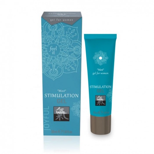 Возбуждающий интимный гель STIMULATION GEL Mint - 30 мл. - Shiatsu - купить с доставкой в Брянске