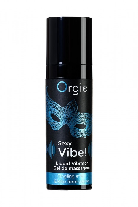 Гель для массажа ORGIE Sexy Vibe Liquid Vibrator с эффектом вибрации - 15 мл. - ORGIE - купить с доставкой в Брянске